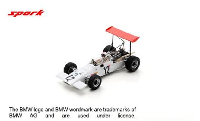 1/43 Spark BMW 269 No.12 Eifelrennen F2 1969 Gerhard Mitter Car Model