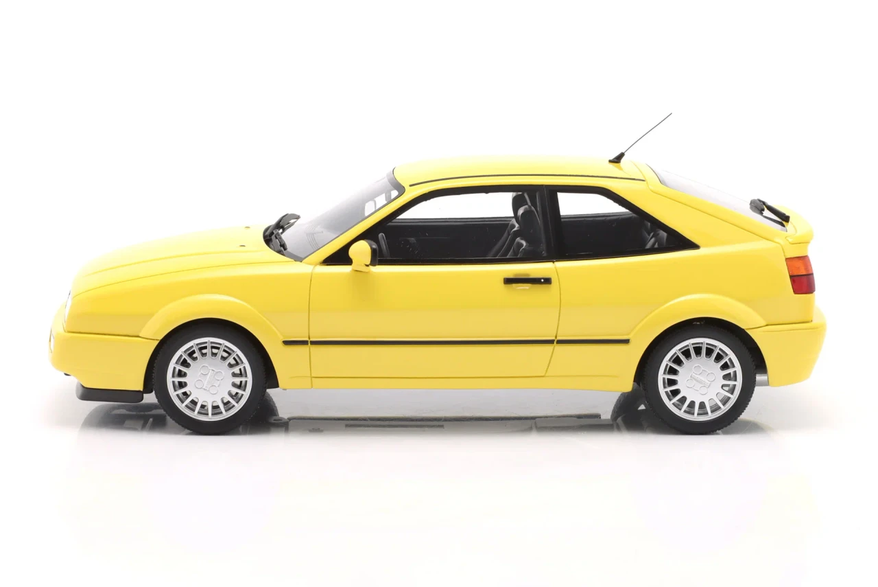 1/18 OTTO 1988 Volkswagen Corrado G60 (Yellow Nugget) Car Model