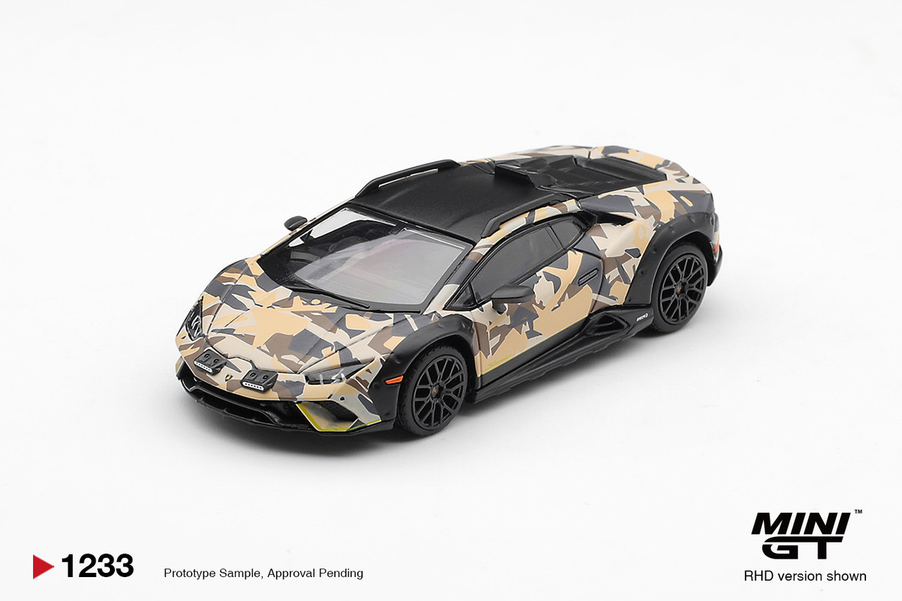 1/64 Mini GT Set of 4 Lamborghini Huracán Sterrato All Terrarin Diecast Car Model