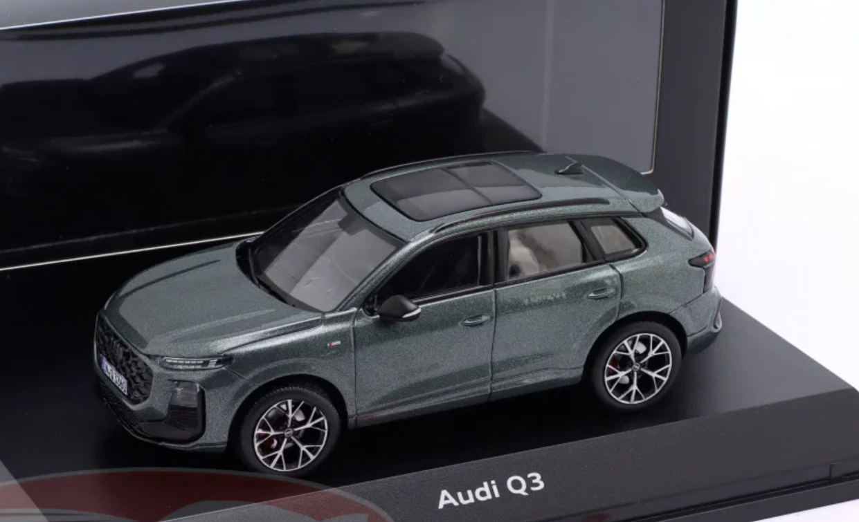 1/43 Dealer Edition 2026 Audi Q3 SUV (Sage Green) Car Model