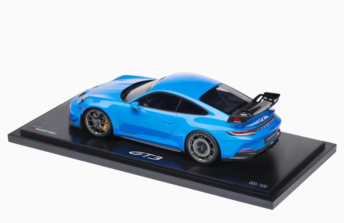 1/18 Dealer Edition 2024 Porsche 911 (992) GT3 Manthey Kit (Shark Blue) Car Model