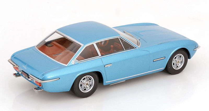 1/18 KK-Scale 1969 Lamborghini Islero S (Light Blue Metallic) Diecast Car Model