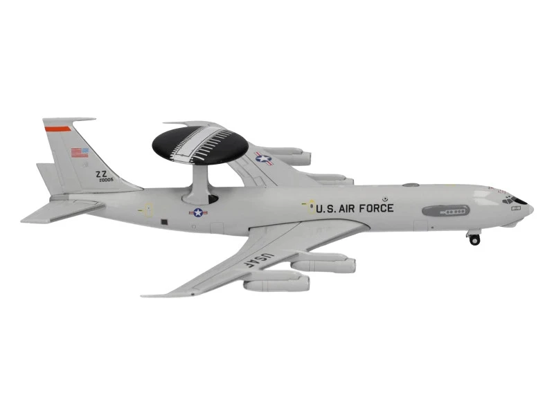Boeing E-3 Sentry Aircraft "961st Airborne Air Control Squadron Kadena Air Base" (81-0005) United States Air Force 1/500 Diecast Model Airplane by Herpa