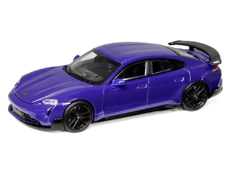 1/64 Trends Hobby Porsche Taycan Turbo GT (Purple) Diecast Car