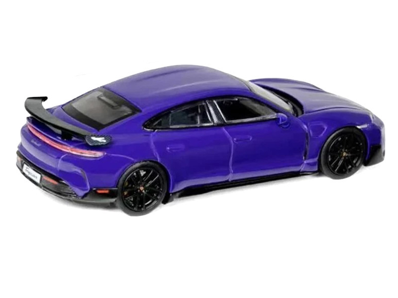 1/64 Trends Hobby Porsche Taycan Turbo GT (Purple) Diecast Car Model