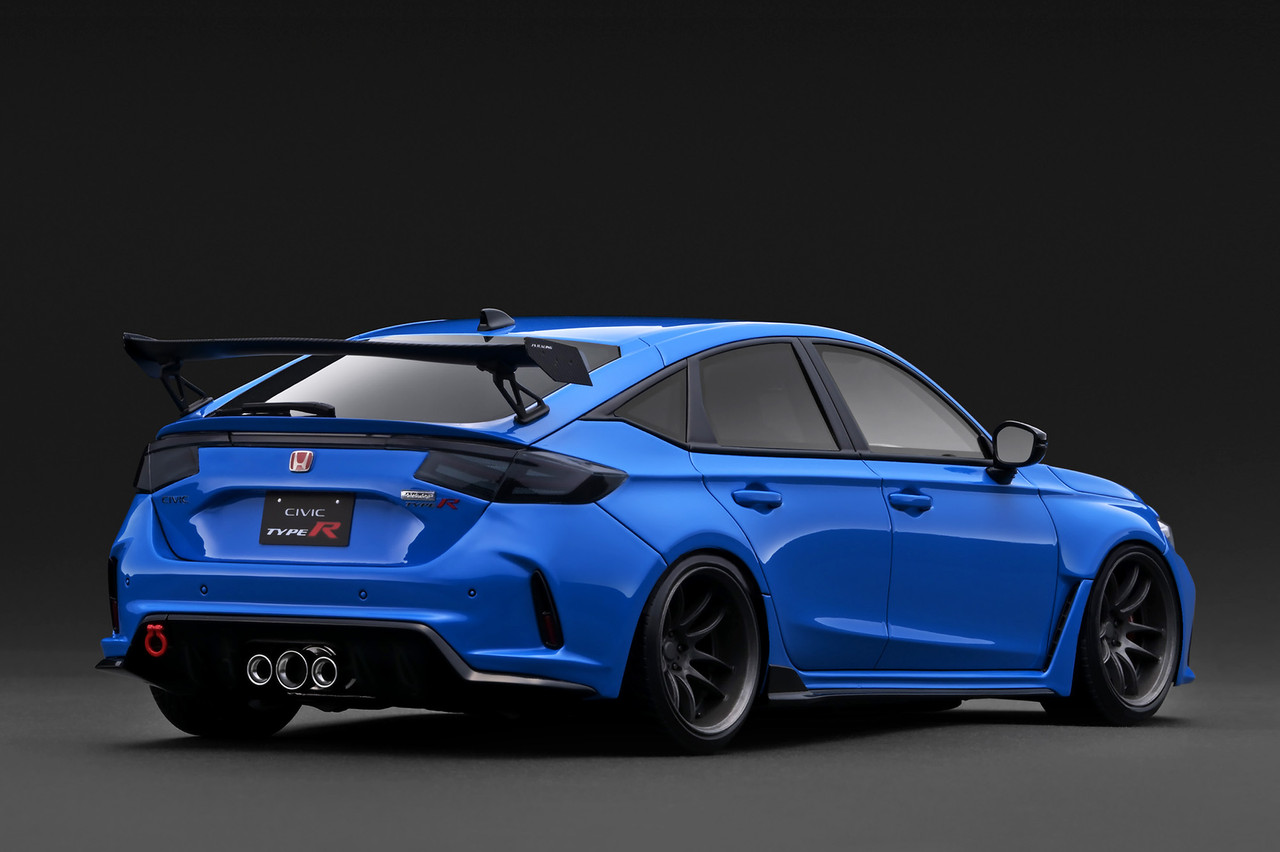 1/18 IG Ignition Model Honda Civic Type-R J'S Racing (FL5) (Blue) Car Model