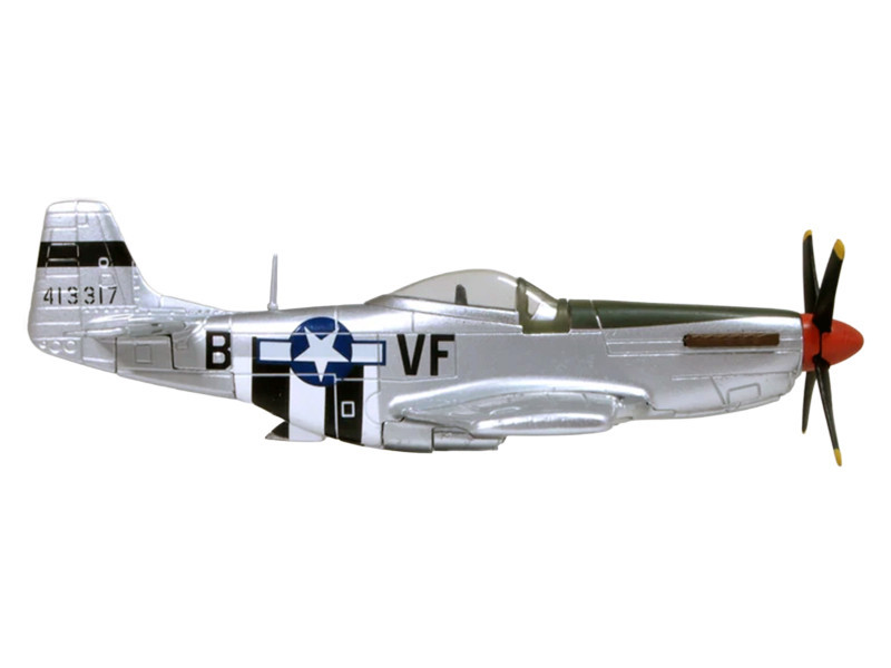 North American P-51D Mustang Fighter Aircraft "Captain Donald Emerson 336th Fighter Squadron 4th Fighter Group 8th AF Debden England" (1944) United States Army Air Forces "Oxford Aviation" Series 1/72 Diecast Model Airplane by Oxford Diecast