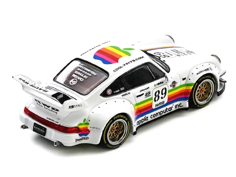 1/64 Inno Porsche 911 RWB 930 #89 Apple Livery Diecast Car Model