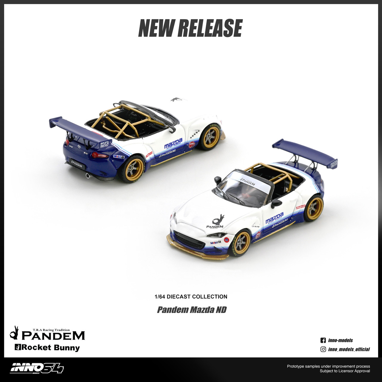 1/64 Inno Mazda MX-5 (ND) Miata 