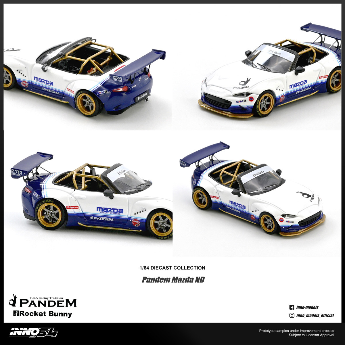 1/64 Inno Mazda MX-5 (ND) Miata 