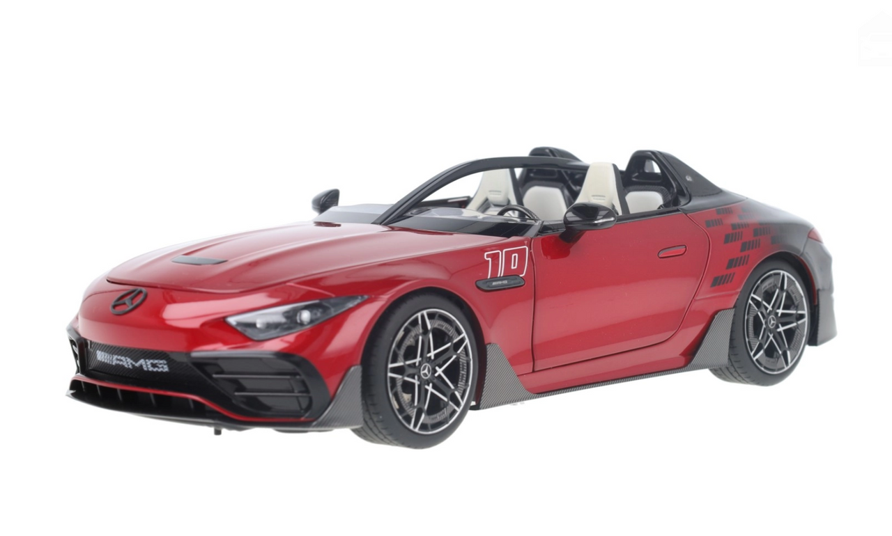1/18 Dealer Edition Mercedes-Benz AMG PureSpeed (R232) Motorsport Styling Package (LeMans Red) Diecast Car Model