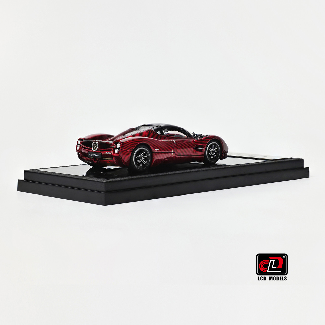 1/64 LCD Pagani Utopia Roadster (Carbon Red) Diecast Car Model