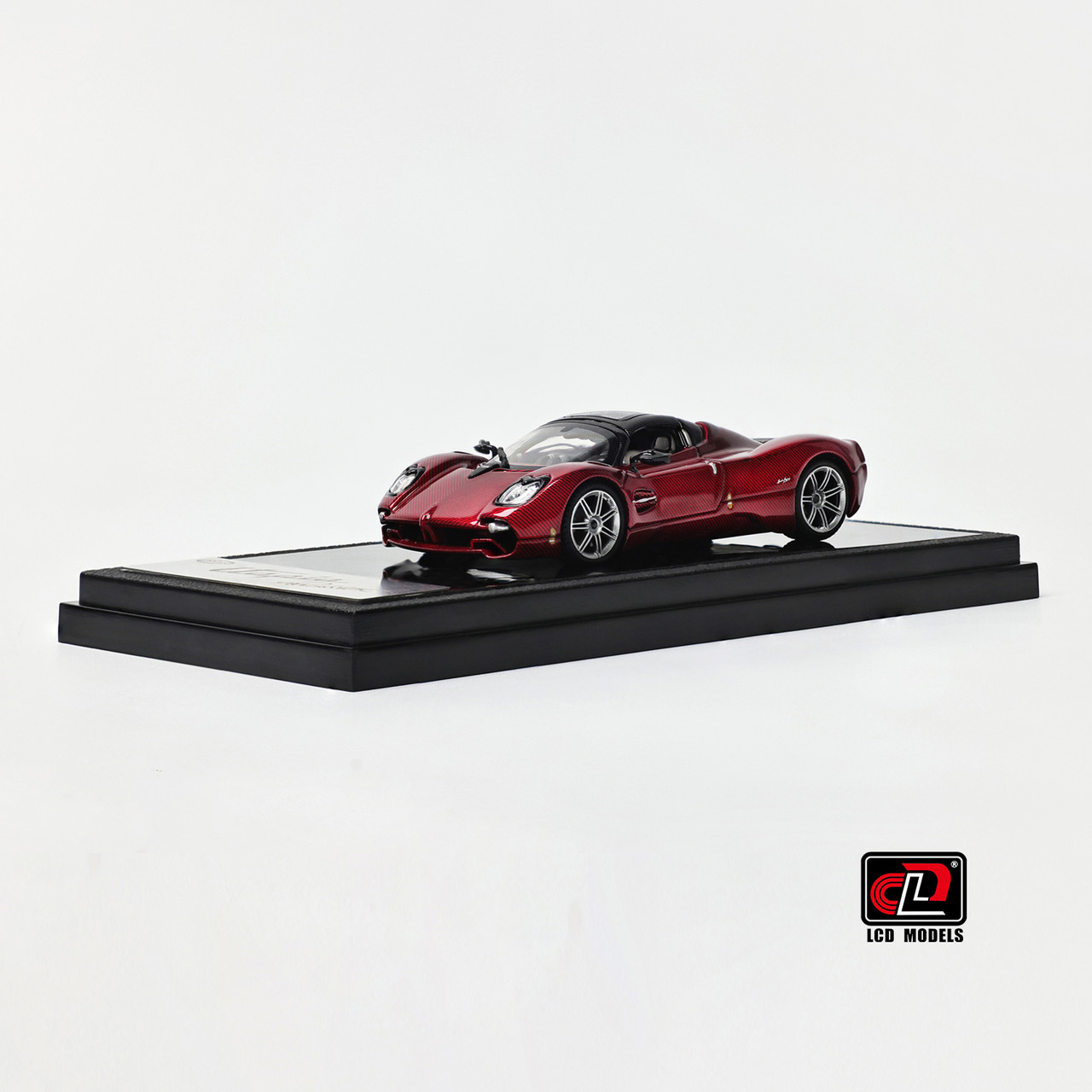 1/64 LCD Pagani Utopia Roadster (Carbon Red) Diecast Car Model