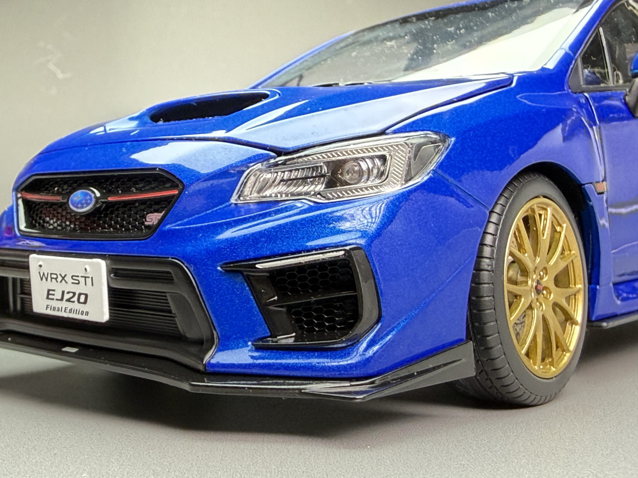 1/18 Sunstar Subaru WRX STI EJ20 Final Edition (Blue Pearl