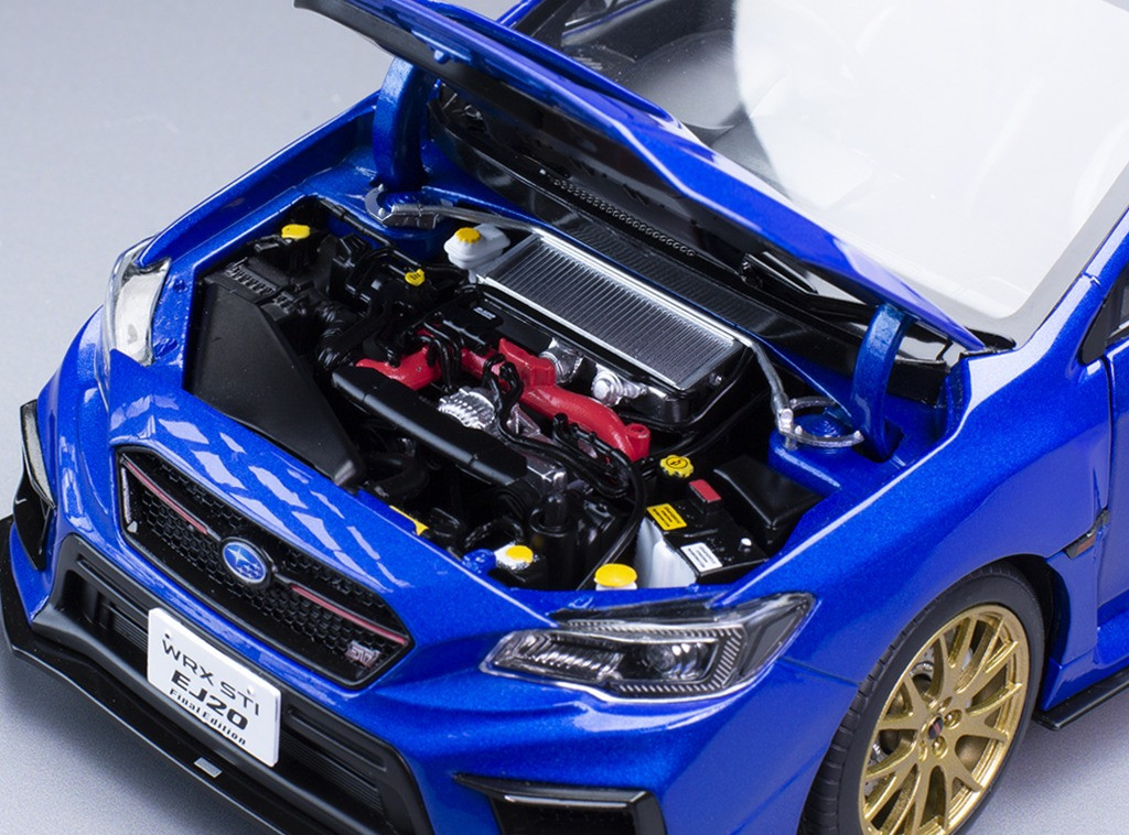 1/18 Sunstar Subaru WRX STI EJ20 Final Edition (Blue Pearl
