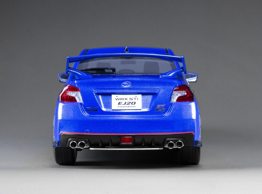 1/18 Sunstar Subaru WRX STI EJ20 Final Edition (Blue Pearl