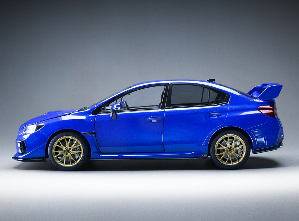 1/18 Sunstar Subaru WRX STI EJ20 Final Edition (Blue Pearl