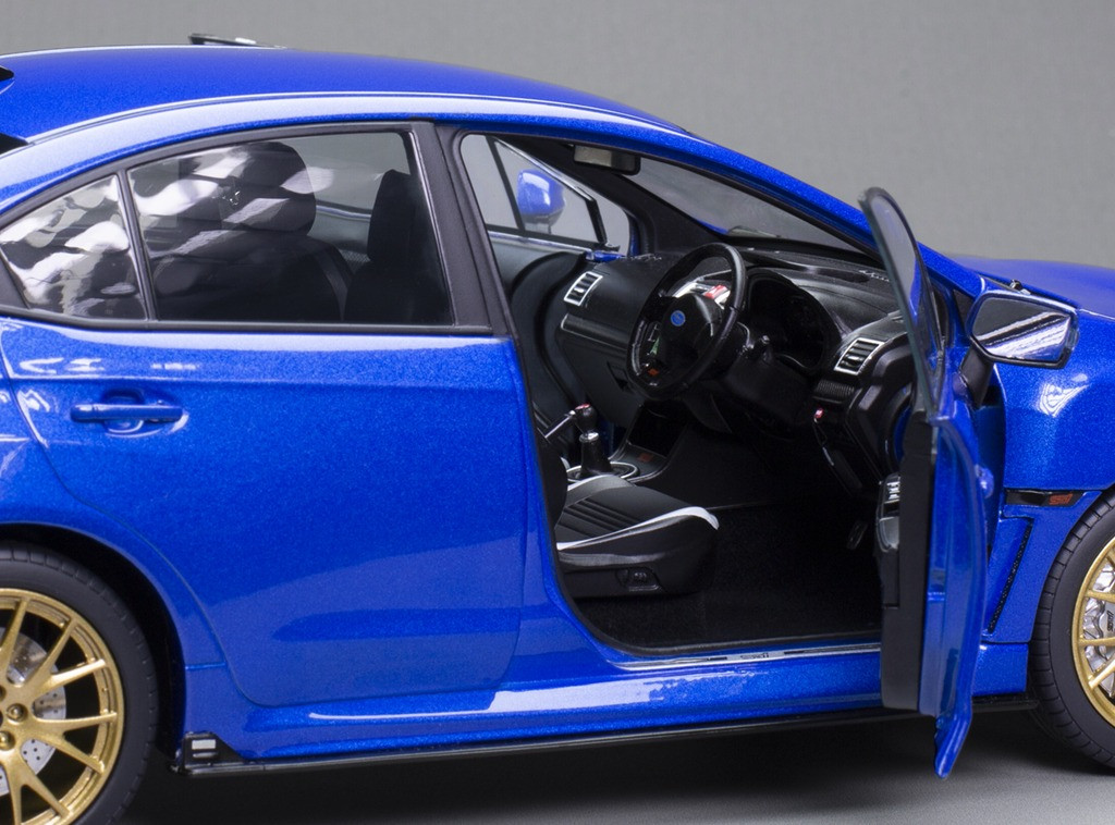 1/18 Sunstar Subaru WRX STI EJ20 Final Edition (Blue Pearl