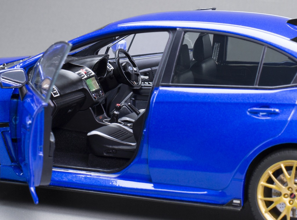 1/18 Sunstar Subaru WRX STI EJ20 Final Edition (Blue Pearl