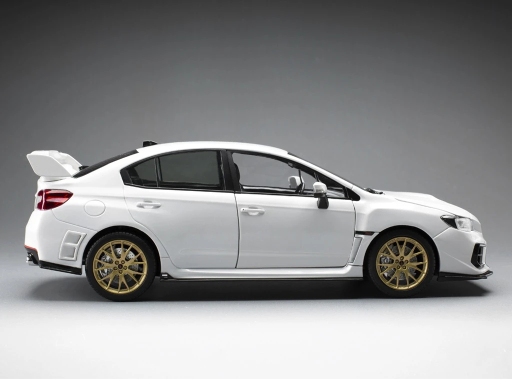1/18 Sunstar Subaru WRX STI EJ20 Final Edition (White Pearl) Diecast Car Model