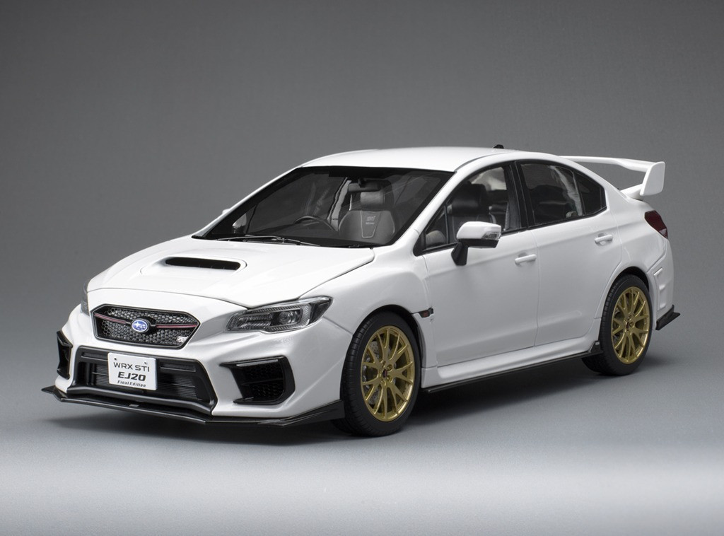 1/18 Sunstar Subaru WRX STI EJ20 Final Edition (White Pearl
