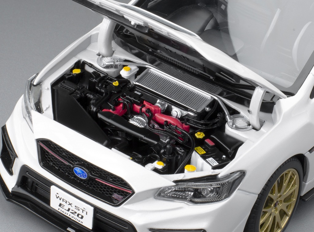 1/18 Sunstar Subaru WRX STI EJ20 Final Edition (White Pearl