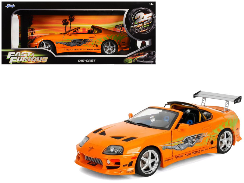 1/18 Solido 2001 Toyota Supra MK4 (A80) Fast & Furious Brian's