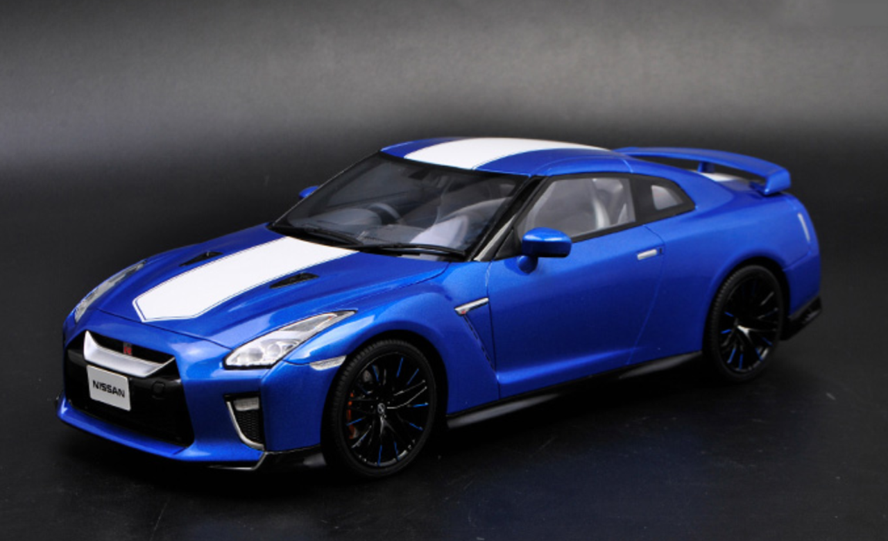 1/18 Kyosho Nissan GT-R GTR R35 (Blue) 50th Anniversary Diecast Model