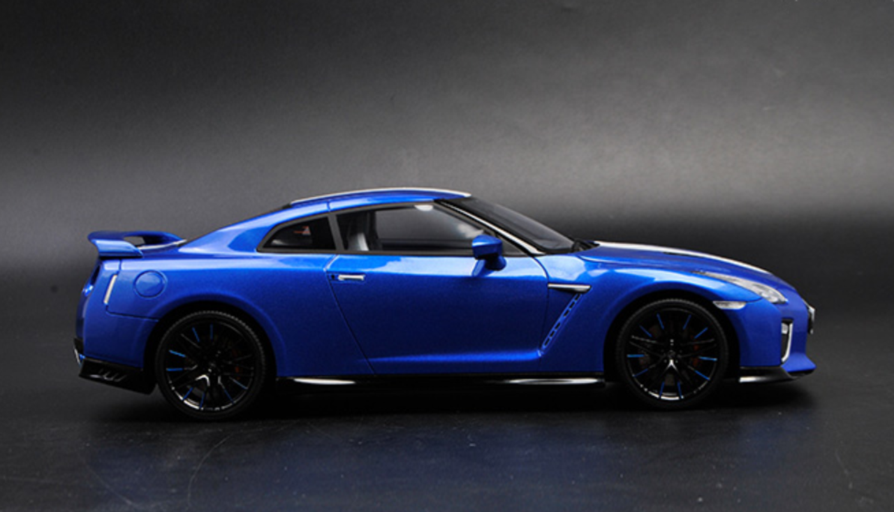 1/18 Kyosho Nissan GT-R GTR R35 (Blue) 50th Anniversary Diecast Model