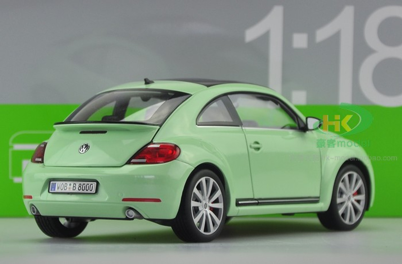 1/18 Welly FX Volkswagen VW Beetle (Green) Diecast Car Model