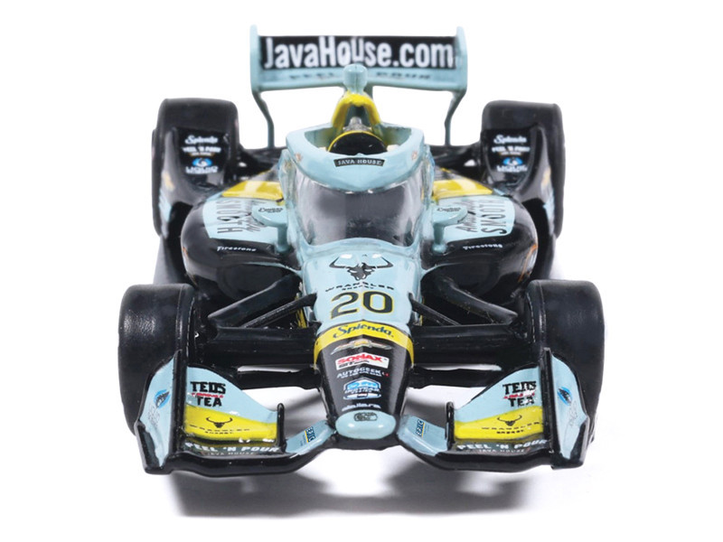Dallara IndyCar #20 Alexander Rossi "Java House" Ed Carpenter Racing (Road Course Configuration) "NTT IndyCar Series" (2026) 1/64 Diecast Model by IXO Models