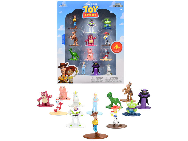 Set of 12 Diecast Figures 