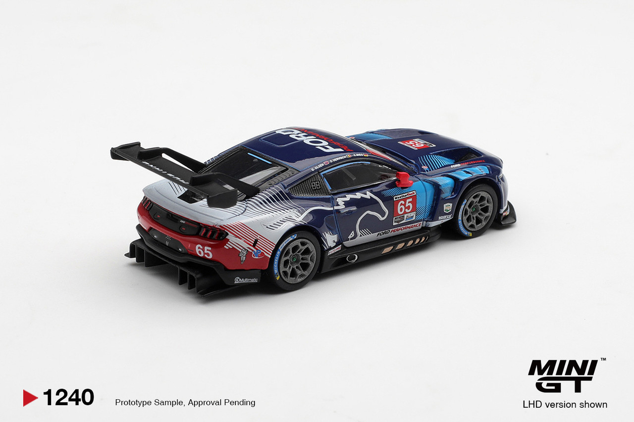 1/64 Mini GT 2025 Ford Mustang GT3 #65 Ford Multimatic Motorsports
