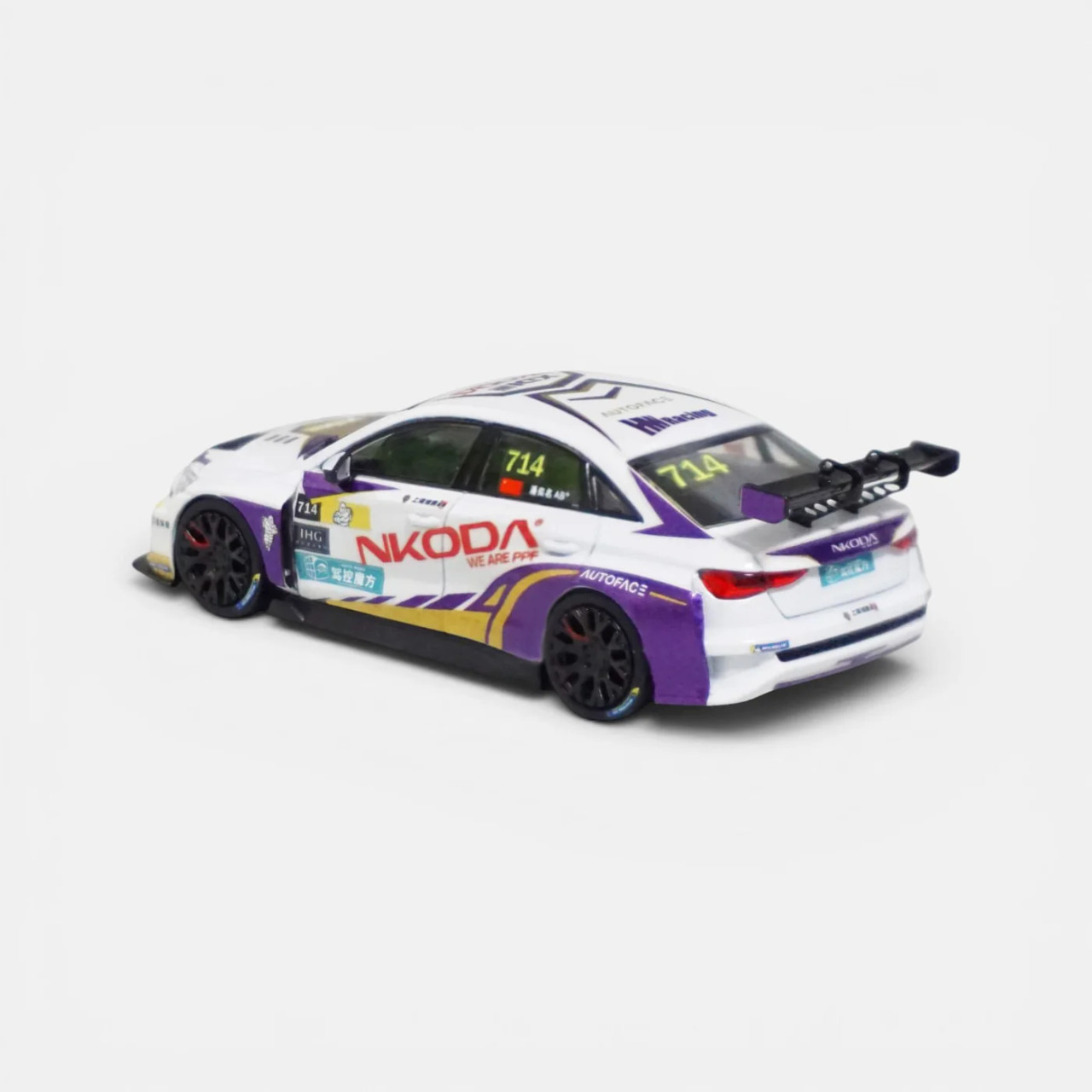 1/64 NZG 2024 Audi RS3 LMS Nkoda Car Model