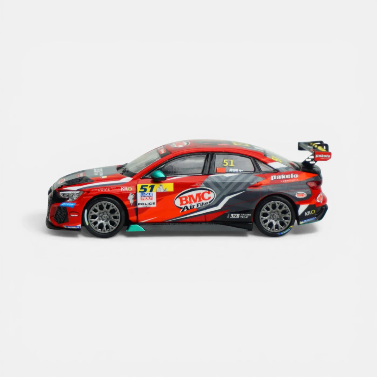 1/64 NZG 2025 Audi RS3 LMS CTCC Car Model