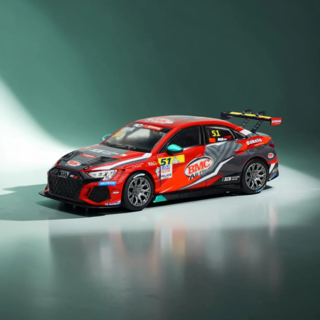 1/64 NZG 2025 Audi RS3 LMS CTCC Car Model