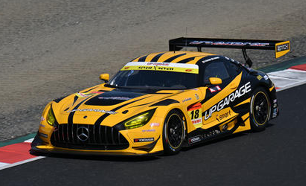 1/43 Spark UPGARAGE AMG GT3 TEAM UPGARAGE No.18 GT300 SUPER GT 2026  T. Kobayashi - K. Shimbara Car Model