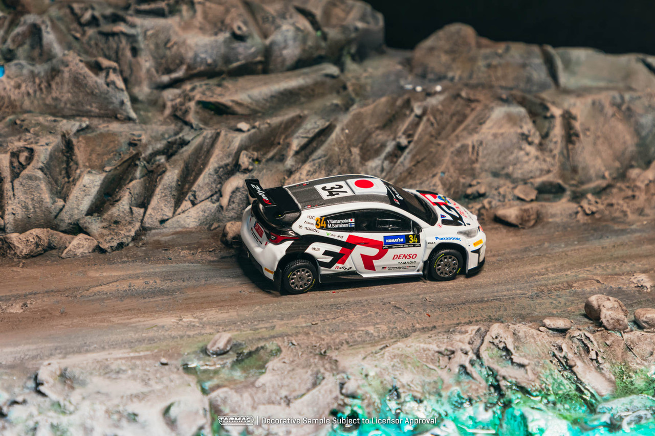 1/64 Tarmac Works 2024 Toyota GR Yaris Rally2 Rally Sweden Yuki
