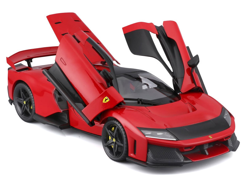 1/24 BBurago 2024 Ferrari F80 (Corsa Red) Diecast Car Model