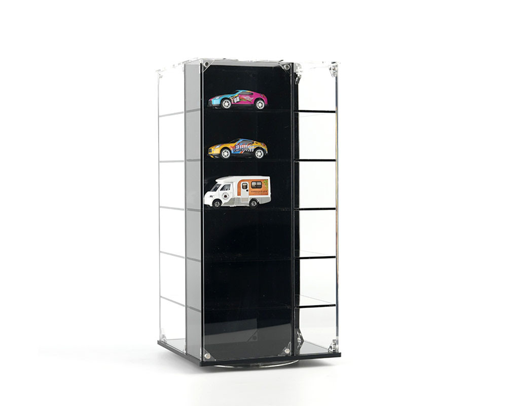 1/64 Acrylitower 24-Car Display Desk Top Spinner with Magnetic