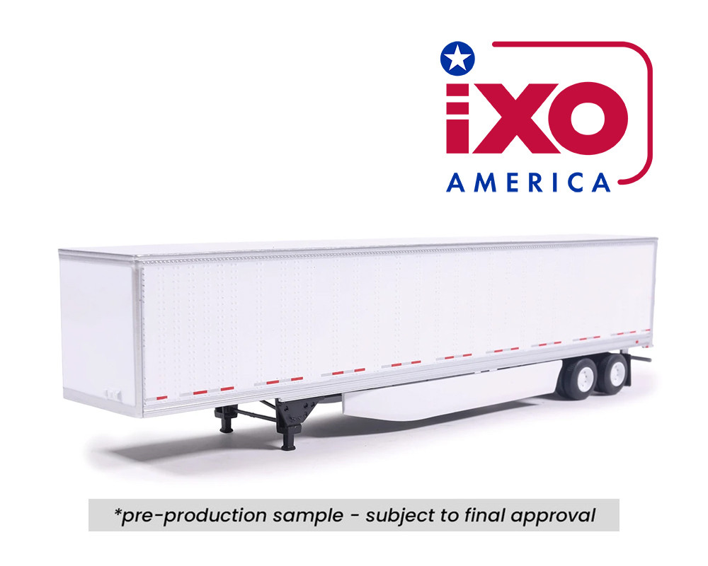 1/64 Ixo Modern Trailer (White) Diecast Car Model