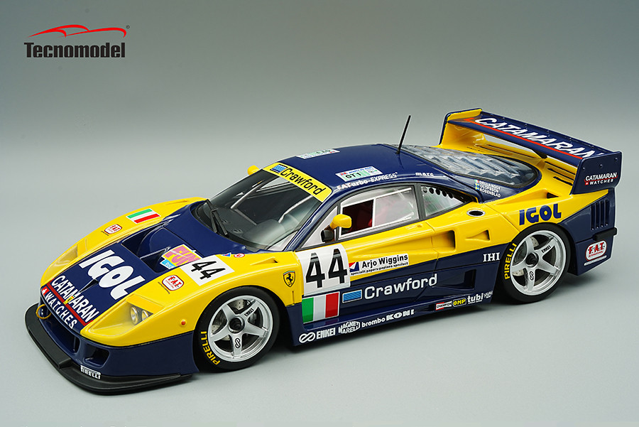 1/12 Tecnomodel Ferrari F40 LM 1996 24h LM Driver: L.Della Noce, A
