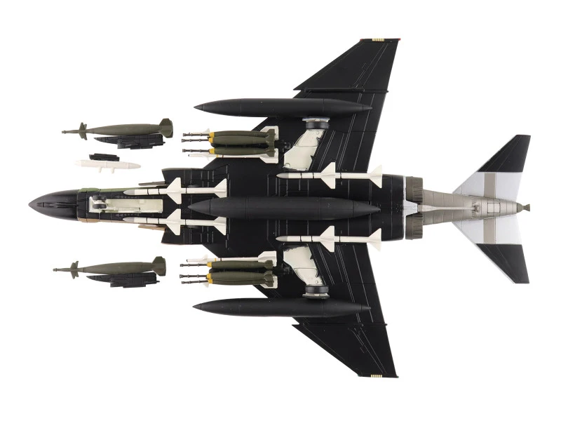 McDonnell Douglas F-4D Phantom II Fighter-Bomber Aircraft "66-8738 Night Owl 497th TFS Ubon RTAFB Thailand" (1972) United States Air Force "Air Power Series" 1/72 Diecast Model by Hobby Master