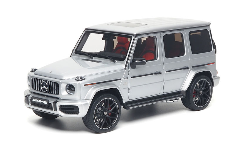 1/18 Almost Real 2019 Mercedes-Benz AMG G63 (W463) (Iridium Silver) Diecast Car Model