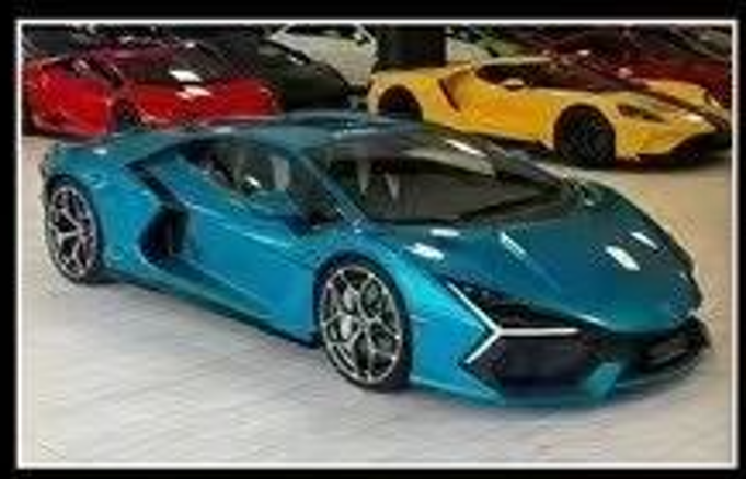 1/18 HH Model Lamborghini Revuelto (Verde Artemis Blue) Resin Car Model Limited