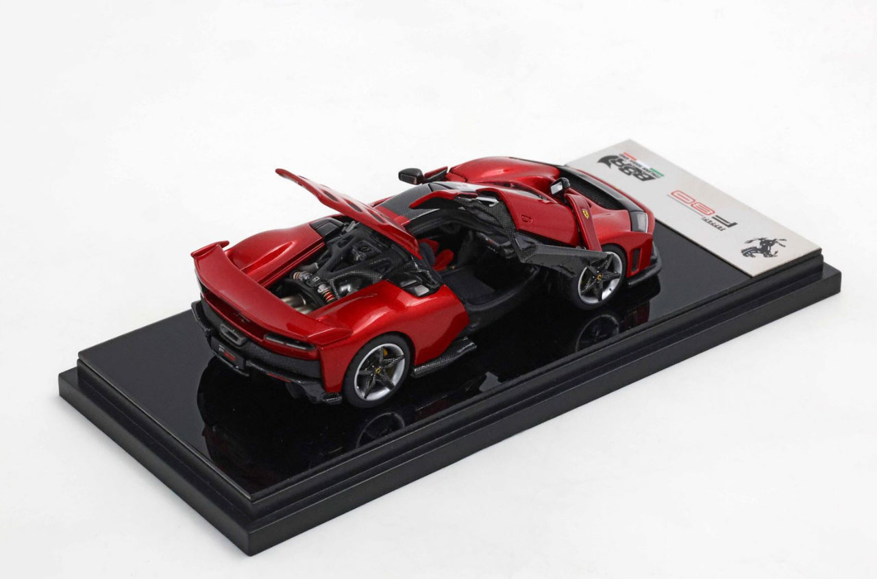 AR Box BBR 1/64 フェラーリ　F80 レッド　全開閉モデル BBR F80 Ferrari AR Box Red HEC 1:64 Full Beijing Opening Classic 1
