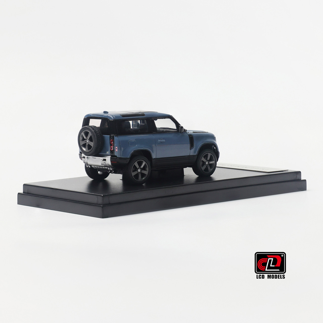 1/64 LCD Land Rover Defender 90 (Blue) Diecast Car Model