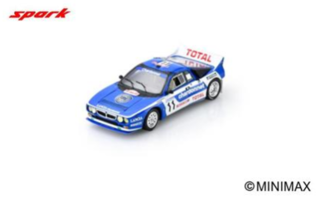 1/43 Spark Lancia 037 Rally No.11 6th Tour de Corse 1984 J-C. Andruet - M. Rich-Place Car Model