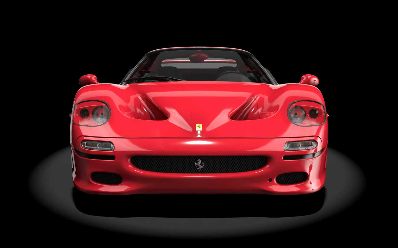 1/8 Pocher Ferrari F50 (Rosso Corsa Red) Model Kit