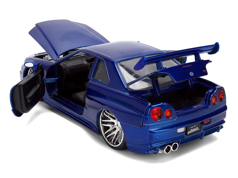 Brian's Nissan Skyline GT-R (R34) RHD (Right Hand Drive) Blue